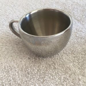 Stainless steel espresso cup from crate & barrel